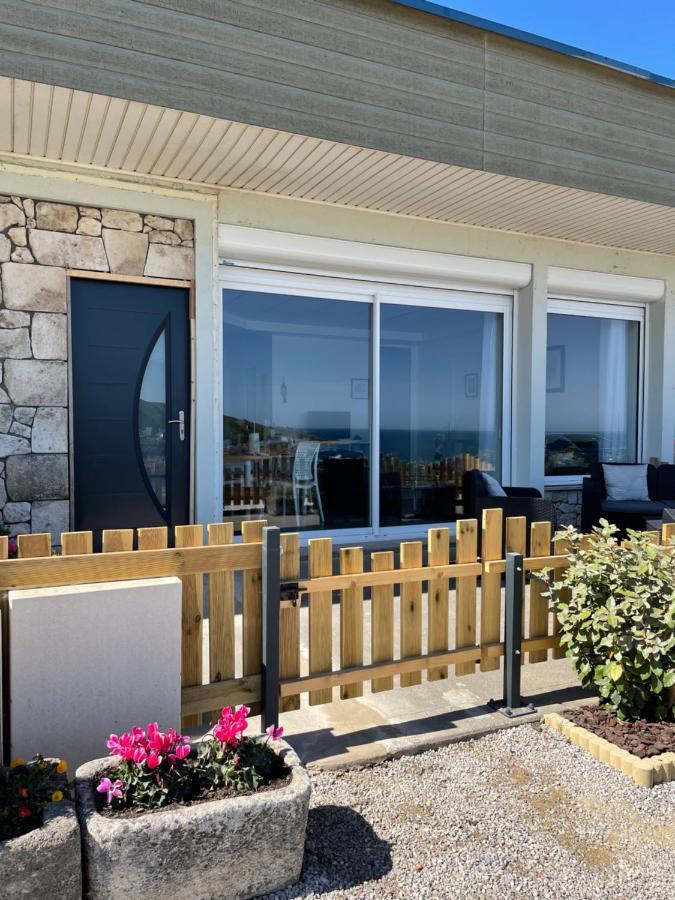 Au Petit Brick - Cosy Beachfront House Maupertus-sur-Mer Extérieur photo