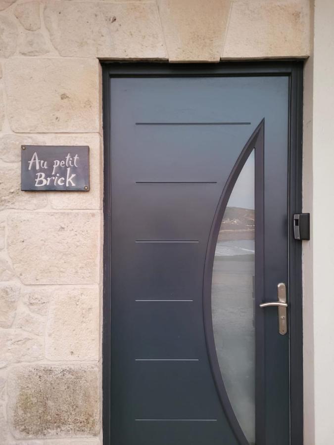 Au Petit Brick - Cosy Beachfront House Maupertus-sur-Mer Extérieur photo